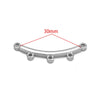 Stainless Steel Glossy Geometric Welding Multiring Jewelry Connector For Earrings Necklace Bracelet