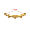 Stainless Steel Glossy Geometric Welding Multiring Jewelry Connector For Earrings Necklace Bracelet