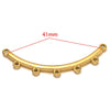 Stainless Steel Glossy Geometric Welding Multiring Jewelry Connector For Earrings Necklace Bracelet