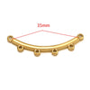 Stainless Steel Glossy Geometric Welding Multiring Jewelry Connector For Earrings Necklace Bracelet