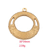 Stainless Steel Gold Plated Handmade Diy Necklace Pendant With Electroplating Technology