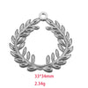 Stainless Steel Gold Plated Handmade Diy Necklace Pendant With Electroplating Technology