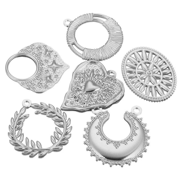 Stainless Steel Gold Plated Handmade Diy Necklace Pendant With Electroplating Technology