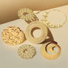 Stainless Steel Gold Plated Handmade Diy Necklace Pendant With Electroplating Technology