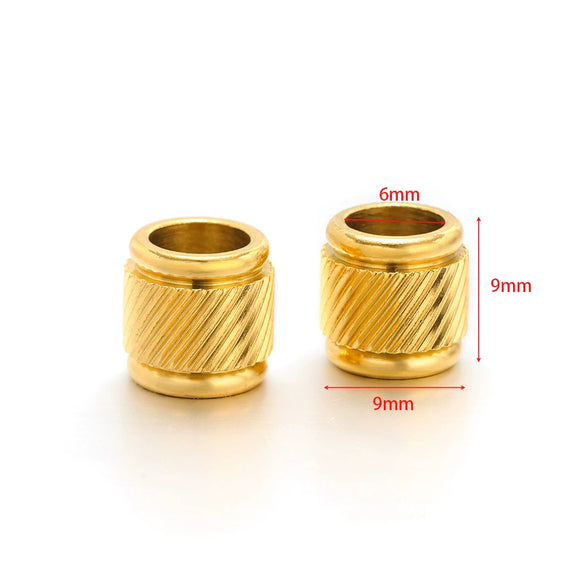 Stainless Steel Gold Plated Twill Mesh Pearlescent Beaded Necklace Bracelet Accessories
