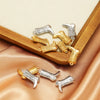Stainless Steel Goldplated Cast Shoes Pendant For Necklace And Bracelet Accessories