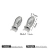 Stainless Steel Goldplated Fish Pattern Spacer Ball Dragon Boat Diy Bracelet Spare Accessories