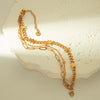 Stainless Steel Goldplated Fivepointed Star Bracelet Electroplated Creative Design Jewelry