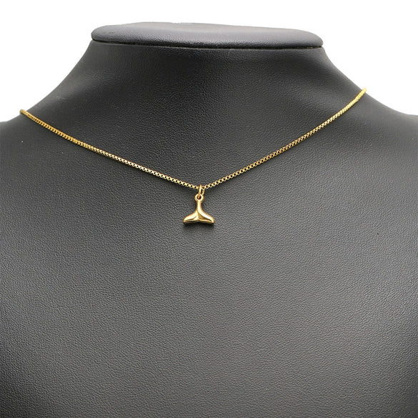 Stainless Steel Goldplated Fivepointed Star Pendant Fashion Bracelet And Necklace Accessories