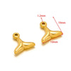 Stainless Steel Goldplated Fivepointed Star Pendant Fashion Bracelet And Necklace Accessories