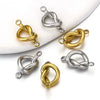 Stainless Steel Goldplated Heartshaped Connector Pendant Jewelry Accessories With Totem Pattern For Diy Necklace Earrings