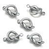 Stainless Steel Goldplated Heartshaped Connector Pendant Jewelry Accessories With Totem Pattern For Diy Necklace Earrings