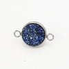 Stainless Steel Gypsophila Double Head Pendant Jewelry Accessories With Electroplating And Geometric Style