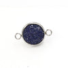 Stainless Steel Gypsophila Double Head Pendant Jewelry Accessories With Electroplating And Geometric Style