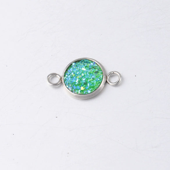 Stainless Steel Gypsophila Pendant Connector Diy Jewelry Accessories