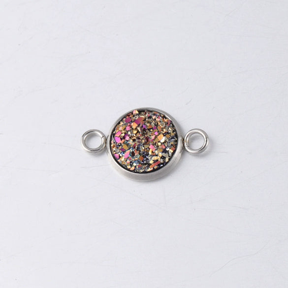 Stainless Steel Gypsophila Pendant Connector Diy Jewelry Accessories