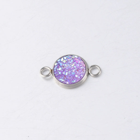 Stainless Steel Gypsophila Pendant Connector Diy Jewelry Accessories