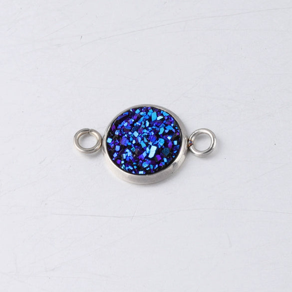 Stainless Steel Gypsophila Pendant Connector Diy Jewelry Accessories