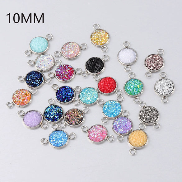 Stainless Steel Gypsophila Pendant Connector Diy Jewelry Accessories