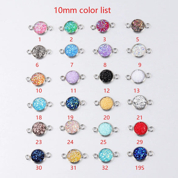 Stainless Steel Gypsophila Pendant Connector Diy Jewelry Accessories