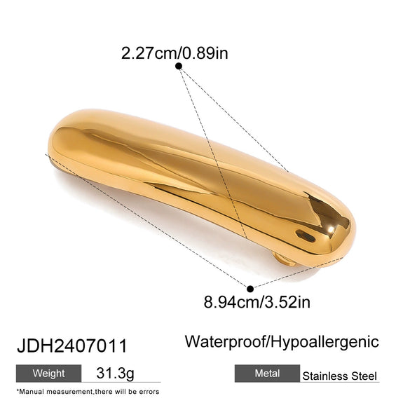 Stainless Steel Hairpin Geometric Style Electroplated Women's Hair Accessories