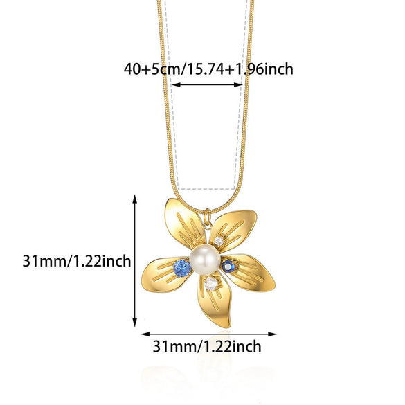 Stainless Steel Hammer Spiral Sun Pendant Necklace Electroplated Cross Chain Unisex
