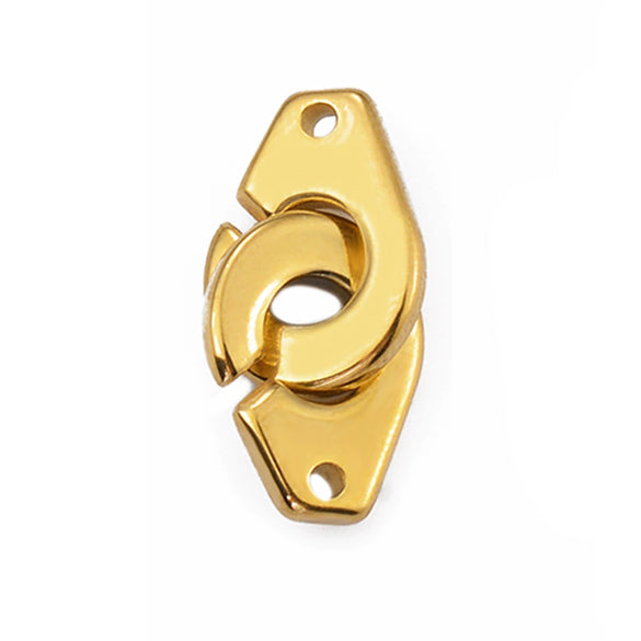 Stainless Steel Handcuffs Buckle Jewelry Accessories For Bracelet And Necklace With Electroplating