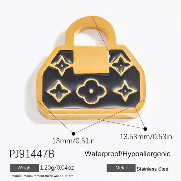 Stainless Steel Handmade Fashion Animal Butterfly Jewelry Electroplated Bracelet Necklace Earrings Pendant
