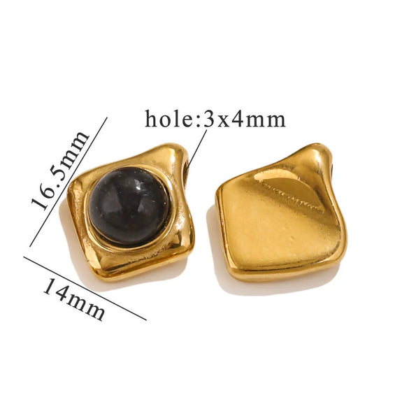 Stainless Steel Handmade Jewelry Pendant For Necklace And Bracelet With Electroplating Treatment