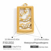 Stainless Steel Handmade Lip Pendant Jewelry Accessories With Electroplating For Women