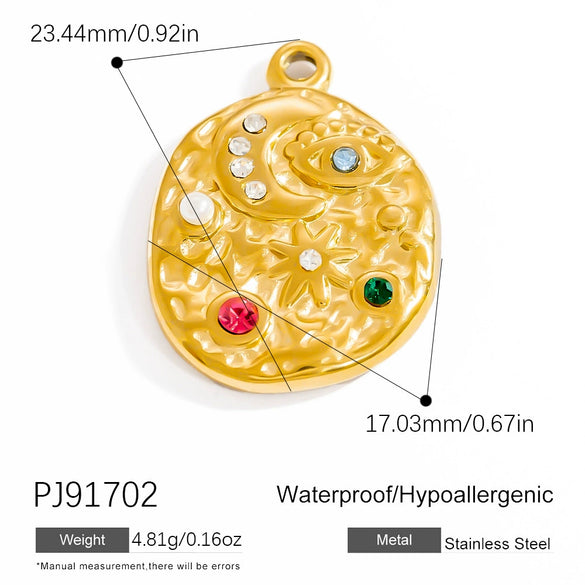 Stainless Steel Handmade Lip Pendant Jewelry Accessories With Electroplating For Women