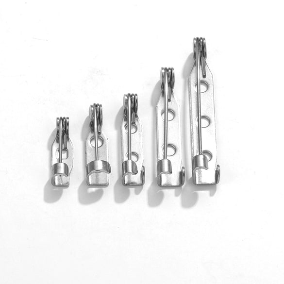 Stainless Steel Handmade Original Design Geometric Brooch With Electroplating And Safety Lock