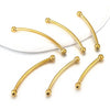 Stainless Steel Handmade Semifinished Jewelry Accessories For Bracelet Necklace With Electroplating Treatment