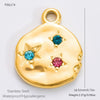 Stainless Steel Handmade Totem Pendant Accessories For Jewelry With Electroplating Light Luxury Non Fading