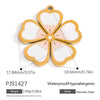Stainless Steel Handmade Totem Pendant Accessories For Jewelry With Electroplating Light Luxury Non Fading