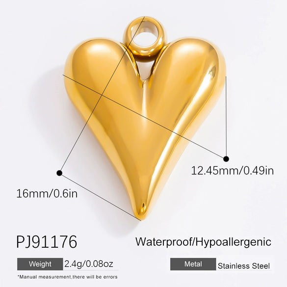 Stainless Steel Handmade Totem Pendant Accessories For Jewelry With Electroplating Light Luxury Non Fading
