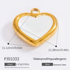 Stainless Steel Handmade Totem Pendant Accessories For Jewelry With Electroplating Light Luxury Non Fading