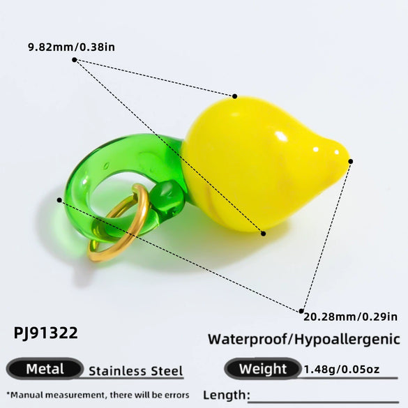 Stainless Steel Handmade Totem Pendant Accessories For Jewelry With Electroplating Light Luxury Non Fading