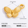 Stainless Steel Handmade Totem Pendant Accessories For Jewelry With Electroplating Light Luxury Non Fading