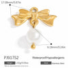 Stainless Steel Handmade Totem Pendant Accessories For Jewelry With Electroplating Light Luxury Non Fading