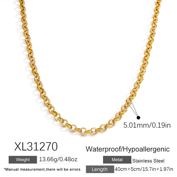 Stainless Steel Handmade Totem Pendant Accessories For Jewelry With Electroplating Light Luxury Non Fading