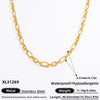 Stainless Steel Handmade Totem Pendant Accessories For Jewelry With Electroplating Light Luxury Non Fading