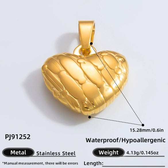 Stainless Steel Handmade Totem Pendant Accessories For Jewelry With Electroplating Light Luxury Non Fading