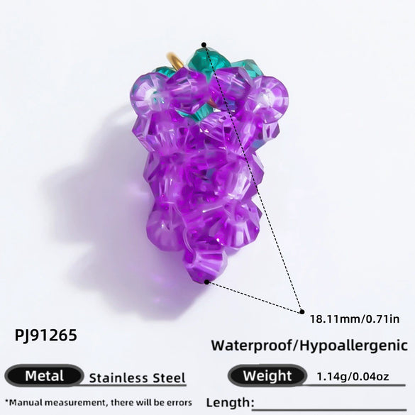 Stainless Steel Handmade Totem Pendant Accessories For Jewelry With Electroplating Light Luxury Non Fading
