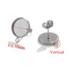 Stainless Steel Hanging Earrings Diy Handmade Accessories With Electroplating Treatment