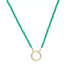 Stainless Steel Heart And Animal Pendant Necklace With Vacuum Electroplated 18K Gold Color Retention