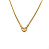 Stainless Steel Heart And Letter Fashion Necklace With Electroplating For Women