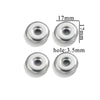 Stainless Steel Heart Fivepointed Star Large Hole Hexagonal Partition Fish Pattern Diy Jewelry Necklace Making Supplies Accessories With Electroplating