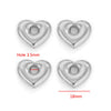 Stainless Steel Heart Fivepointed Star Large Hole Hexagonal Partition Fish Pattern Diy Jewelry Necklace Making Supplies Accessories With Electroplating