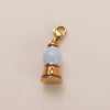 Stainless Steel Heart Geometric Pendant Luggage Chain With Furnace Vacuum Electroplated 18K Gold Color Retention